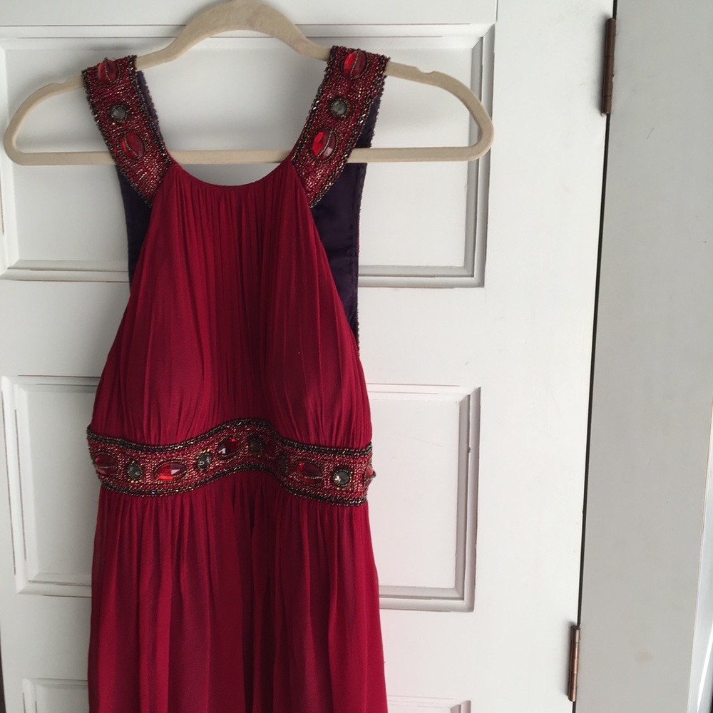 Red Maxi Prom Gown | 6